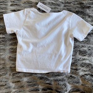 Brandy Melville Tops - brandy melville criss cross t shirt! Brandy Melville Tops - brandy melville criss cross t shirt!